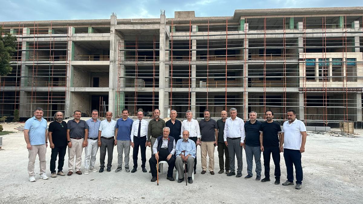 Konya Anadolu İmam Hatip Lisesi İnşaatı Devam Ediyor