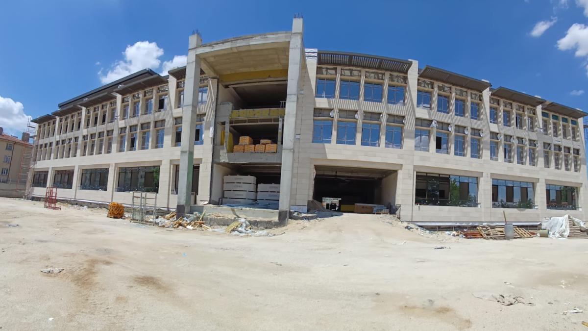 Konya Anadolu İmam Hatip Lisesi İnşaatımız Hızla İlerliyor